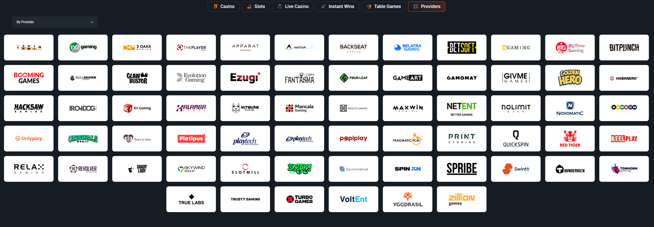 Bombastic software providers