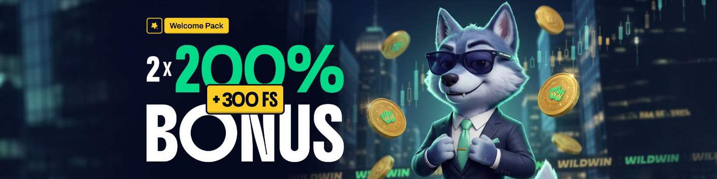 WildWin Casino welcome bonus details